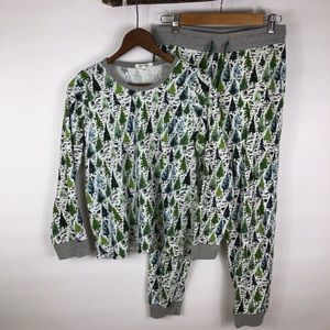 Theo & Leigh | Pine Tree Christmas Pajama Set